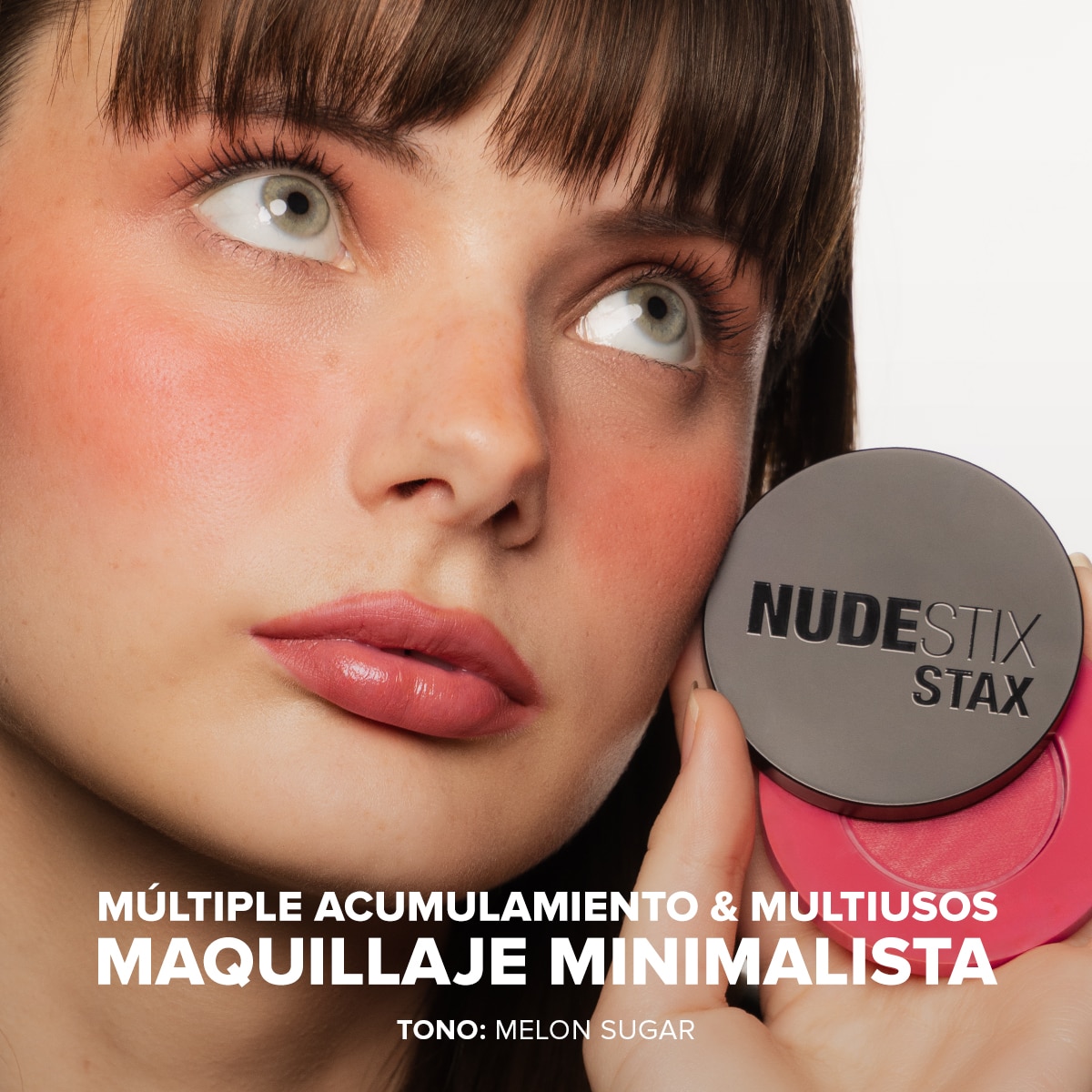 NUDESTIX STAX ALL OVER COLOR BLUSH BALM (RUBOR EN CREMA PARA ROSTRO)
